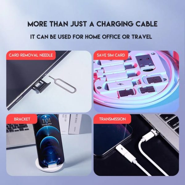 ( 5 In 1 ) Data Cable Set with 60w Fast Charging