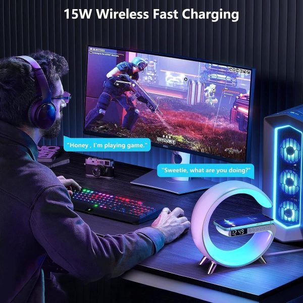 G63 Rgb Light Bluetooth Speaker 4 In 1 Led Rgb Light
