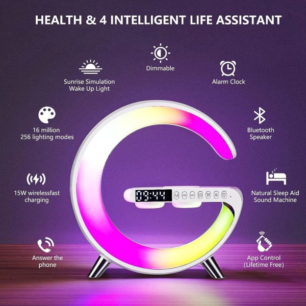 G63 Rgb Light Bluetooth Speaker 4 In 1 Led Rgb Light