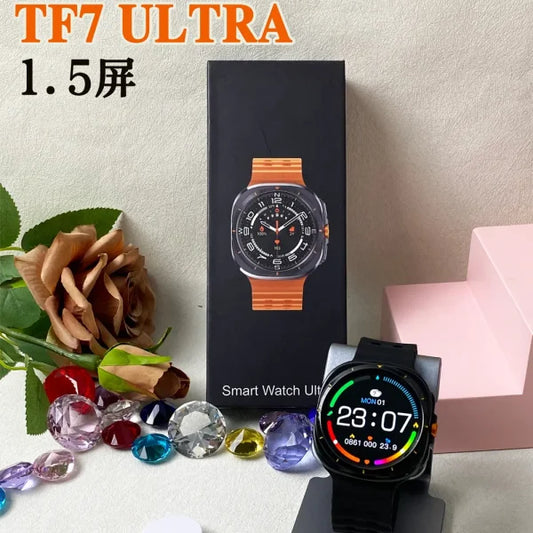 Tf7 Ultra Metal Body Smart Watch